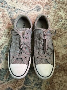 Women’s Grey Converse All Star Low Tops